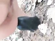 非常骚的高颜值漂亮女主播和搭档开车去小树林各种虐小b-各种诱惑套路网友红包