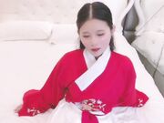 司语女神汉服小姐姐内射中出体验