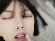 冷艳颜值美女和炮友激情手电筒照肥穴特写01