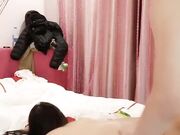 妹子情趣房大圆床啪啪 后入大力猛操非常诱人