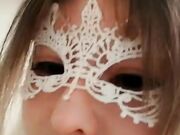 妹子学生制服双人沙发上骑坐猛插