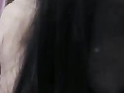 高颜值身材苗条长发美女主播第十八季 黑丝短裙用笔摩擦道具自慰出白浆