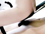 年轻少妇丝袜粉穴勾引大屌性爱椅打桩03