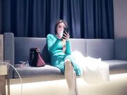 男魔小天探花高颜值绿色长裙御姐侧入大力猛操