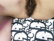 逼毛浓厚的小少妇被干哥干爽了 露脸口交大鸡巴 让大哥掰开骚穴特写展示给狼友看