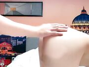 长发网红脸妹子 抽电子烟销魂至极 模特身材 套头男深喉怼嘴 后入打桩 姿势很多