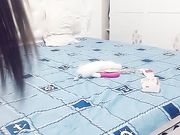 恩爱小夫妻收费大秀 先洗澡 然后口交啪啪 换了不少姿势 妹子很主动-1