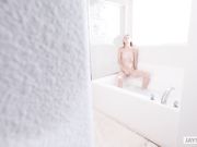 JAY'S POV - Tiny Teen Sister Hannah Hays get Creampied