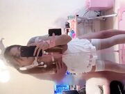 呆萌美少女漫展约炮白丝小白兔露脸口交内射