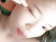 后入撞击 看表情很爽