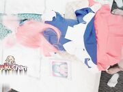 王者妲己女仆慾火中燒蜜汁臀自慰小穴蜜水沾枕头无套狗幹内射中出cos小妹