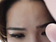 妖艳骚气长发新人苗条美女主播 性感情趣装高跟鞋慢慢脱光自慰秀