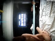 电视房偷拍长得很像香港女明星应采儿被男友各种姿势不停的操