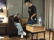 胖子探花系列网约极品大长腿外围妹坐在身上各种内裤揉穴抱起来操超近距离拍摄