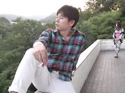 大満足のお掃除フェラ～爆乳秋野千尋