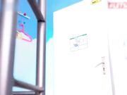 乌克兰美女在青年旅社发情