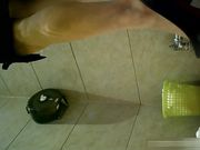 花内裤高跟靓妹尿太急射到了鞋子上