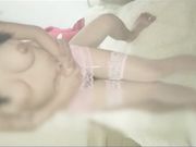 丝袜长腿爆乳女友淫荡一天