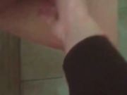 性感美骚少妇弄坏酒店蓬头故意勾引求操