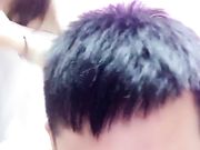 舔硬鸡鸡后暴力抽插还有个在观战