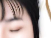 短发美乳少妇搞得男的干不动二