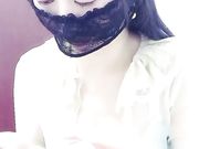 性感美乳主播放着音乐痒脱衣舞骚舞秀再用道具椅子上自慰
