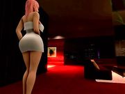 巨乳嫩妹第一次去夜店里应聘公主