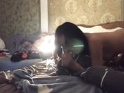帅哥和有钱学院派妹子在闺房做爱四川话对白听着方言
