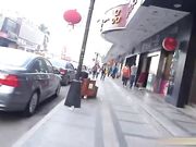 嫖妓系列之街头溜狗的外省少妇