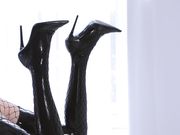 惊呆了大神级黑丝皮裤美女作品这么粗的棒子居然插入了