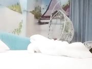 重庆光头强微信约炮百元级别的兼职妹还不错皮肤白嫩大奶贵妇型
