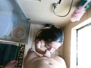 留学生靓妹和大屌美籍男友浴室激情操 站炮无套猛烈后入