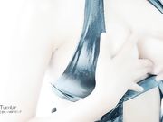 美乳女神2018版小鸟酱之星奈奈系列 大尺度唯美诱惑黑色束缚衣 摸爆乳揉粉嫩穴