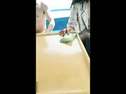『船震』精液洗臉灰絲美少婦戶外人前露出