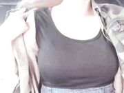 這次更大膽！白天上街玩無線跳蛋????全程露臉大尺度！ - SWAG