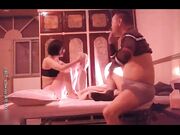 去养生馆和眼镜骚女啪啪